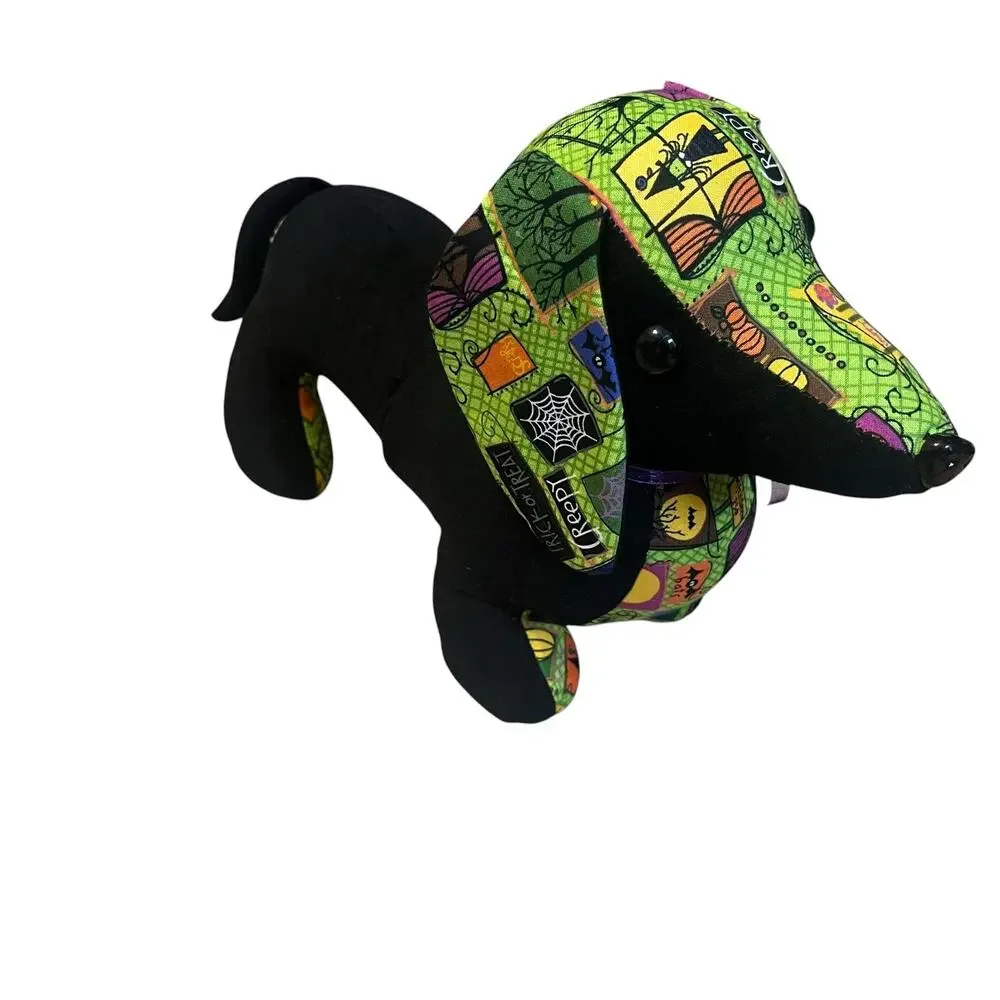 Homemade Halloween Dachshund Plush Stuffed Animal